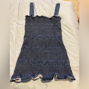 Denim urban outfitters dress